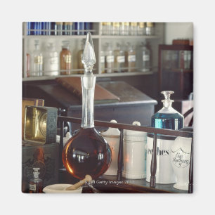 Íman Garrafas antigas da farmácia