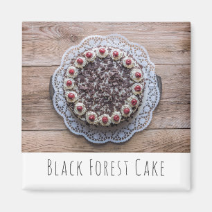 Íman Gateau de Bolo da Floresta Negra para Confeitórios