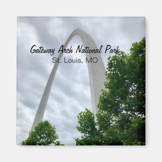 Íman Gateway Arch National Park, Ruas. Louis, MO Magnet