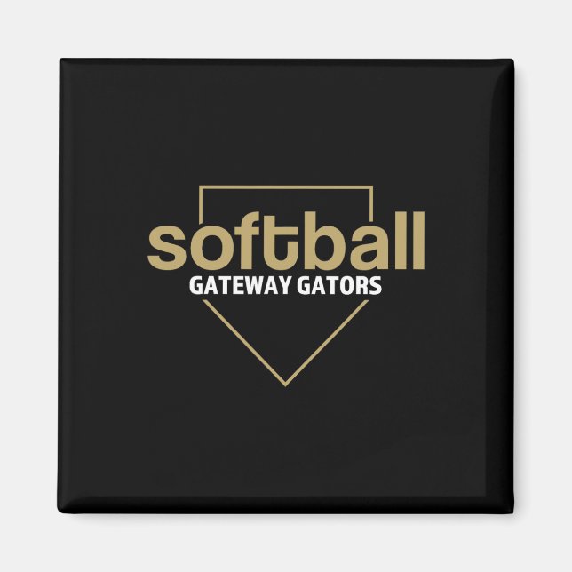 Íman Gateway Gators Softll Placa Base  (Frente)