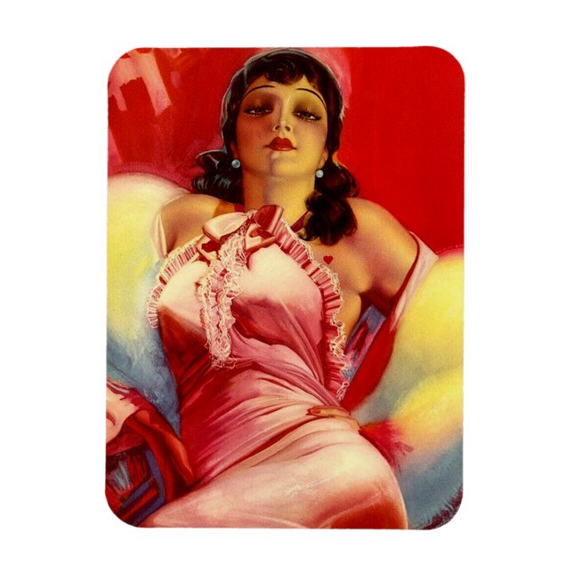 Íman Gatinha dos anos 1930 (Vertical)