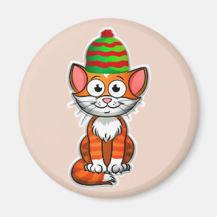Íman gatinho de Natal