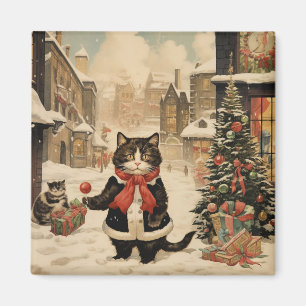 Íman Gatinho de Natal, Dia de Neve