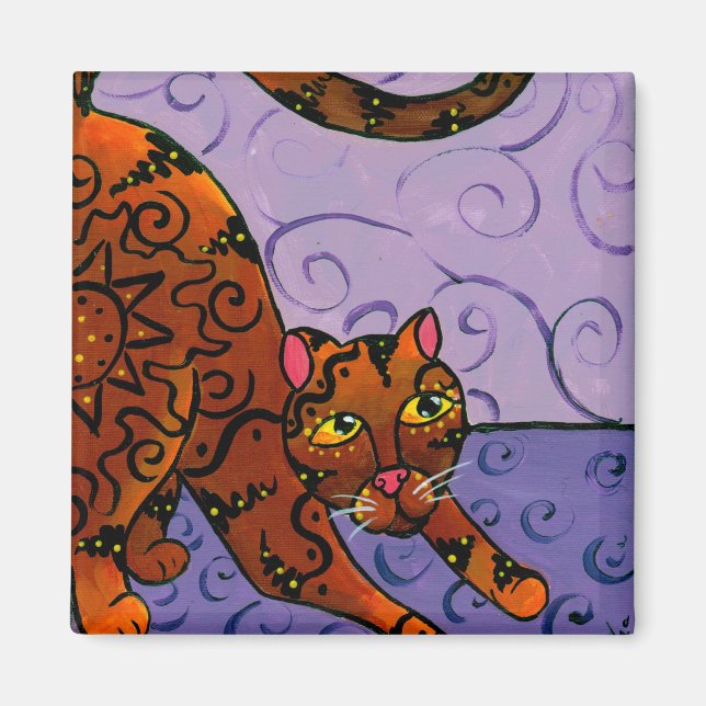 Íman Gatinho do Sol Ascensão (Frente)