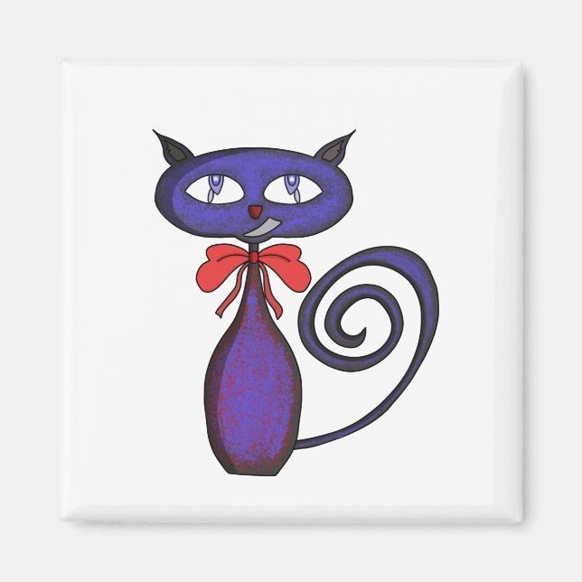 Íman Gatinho giro com Arco (Frente)