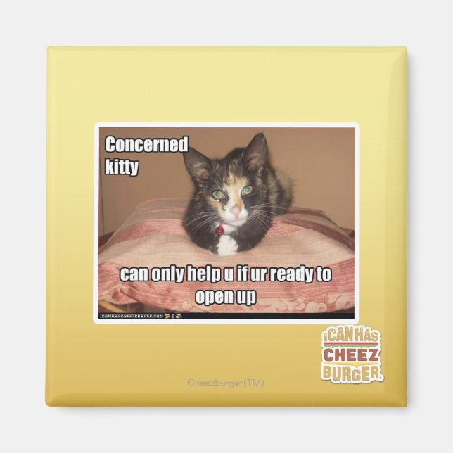 Íman Gatinho interessado (Frente)