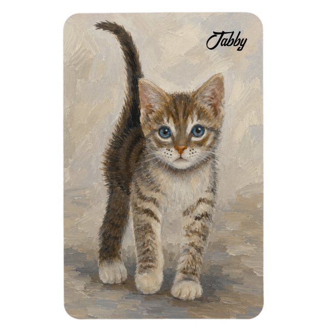 Íman Gatinho Listrado (Vertical)