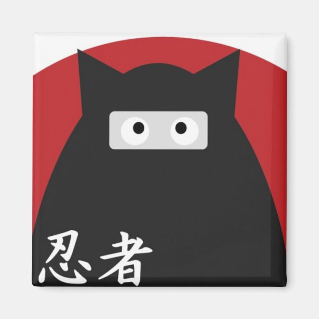 Íman Gatinho Magnet Ninja (Frente)