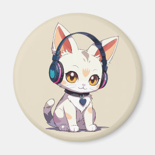 Íman Gatinho Na moda