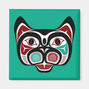 Íman Gatinho noroeste do Haida da Costa do Pacífico
