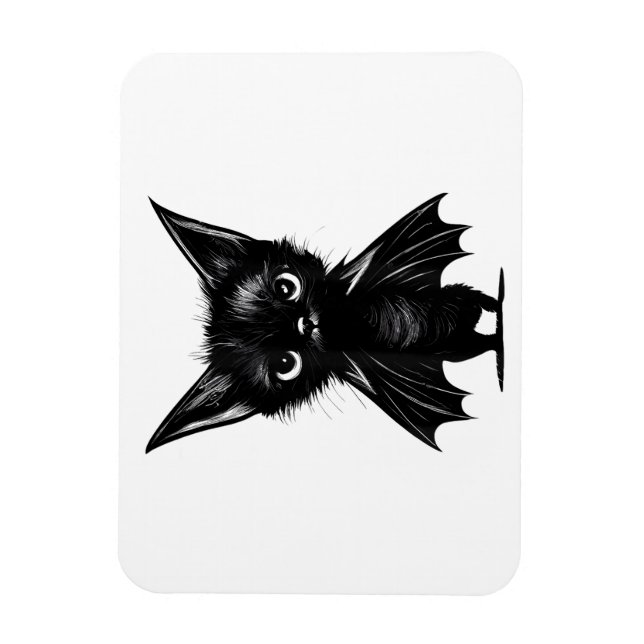 Íman Gatinho Preto, Grumpy, Do Dia Das Bruxas (Vertical)