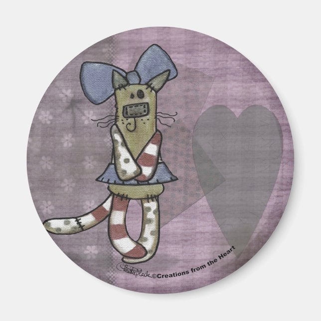 Íman Gatinho primitivo (Frente)