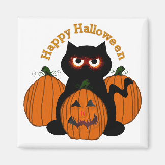 Íman Gatinho Spooky Halloween