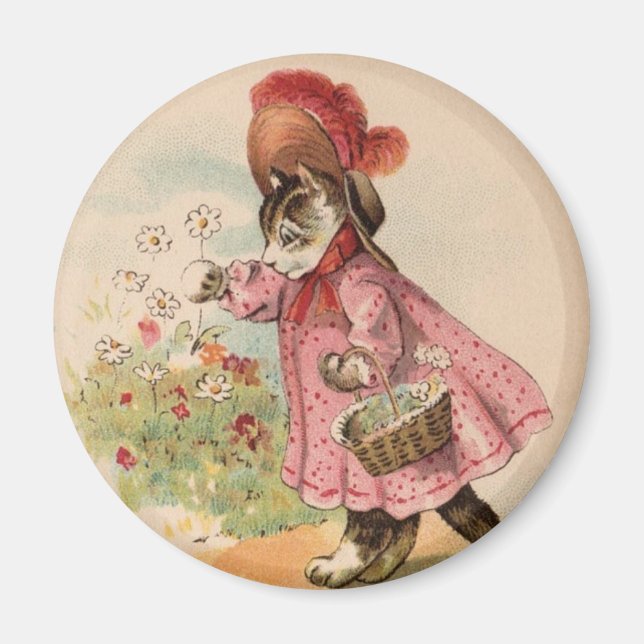 Íman Gatinho Vintage (Frente)