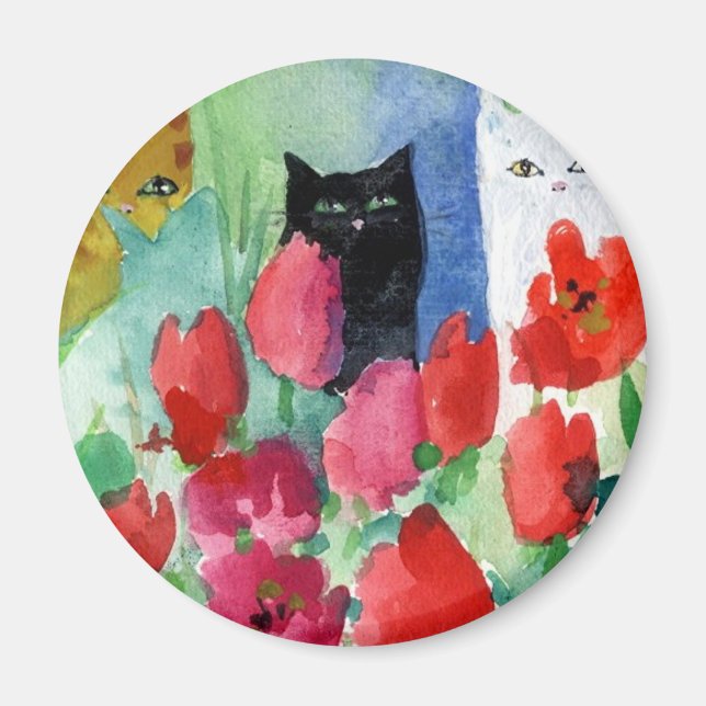 Íman Gatinhos bonito (Frente)