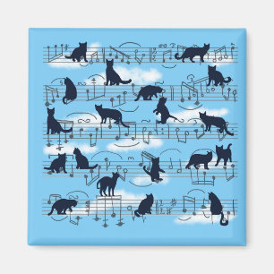 Íman gatinhos musicais