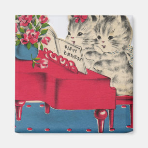 Íman Gatinhos musicais do aniversário