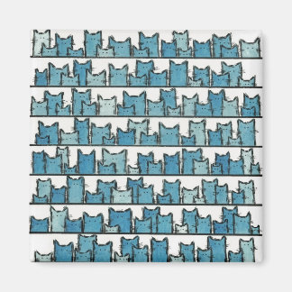 Íman Gatinhos não me fazem um magneto azul