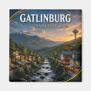 Íman Gatlinburg Grandes Montanhas Fumegantes