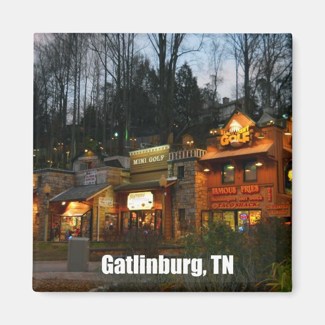 Íman Gatlinburg, Tennessee (Frente)