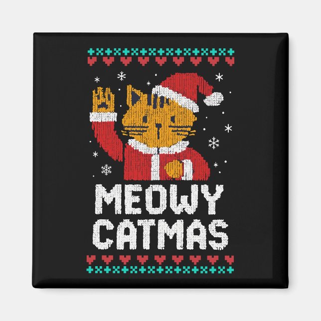 Íman Gatnatal Meowwy (Frente)