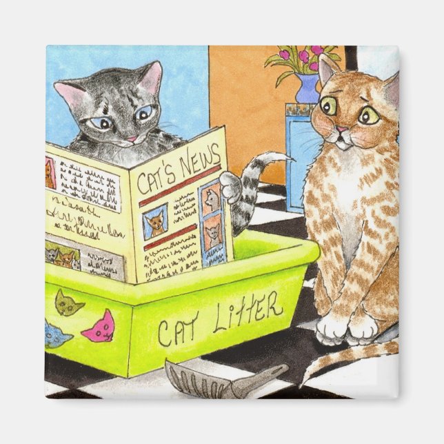 Íman gato 464 (Frente)