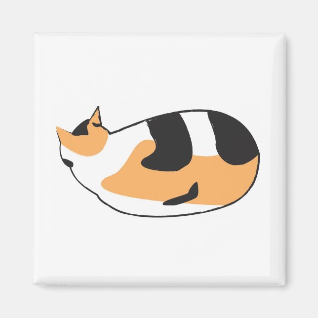 Íman Gato adormecido (Frente)