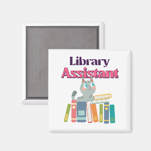 Íman Gato Assistente de Biblioteca