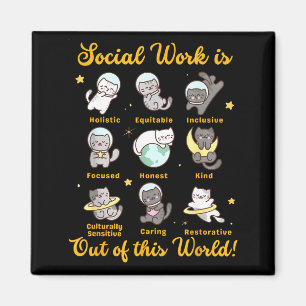Íman Gato assistente social ditado engraçado gatos meme