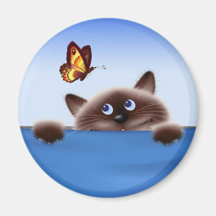 Íman Gato & borboleta