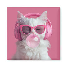 Gato Branco Fofo - Personalizado