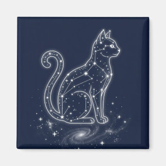 Íman Gato Celestial Constelação Céu Noturno Estrelado G