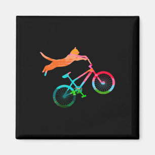 Íman Gato Ciclista Bicicleta Gatinho Mtb Atb Bicicletas