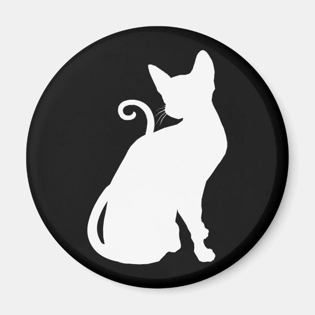 Íman Gato da Casa Branca (Frente)