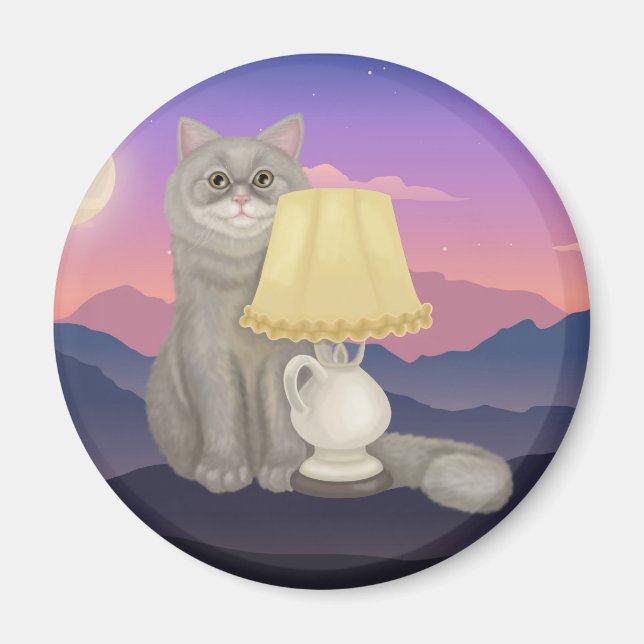 Íman Gato da História Legal (Frente)