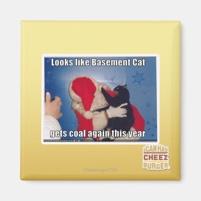 Íman Gato-de-Base recebe carvão (Frente)