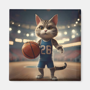 Íman Gato de basquete,