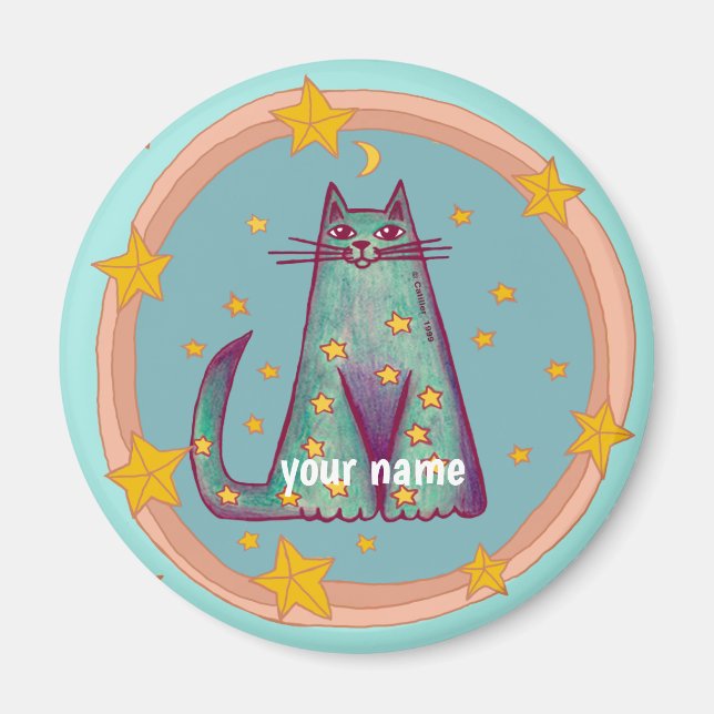 Íman Gato de Borda (Frente)