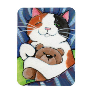Íman Gato de Calico e Urso de Teddy