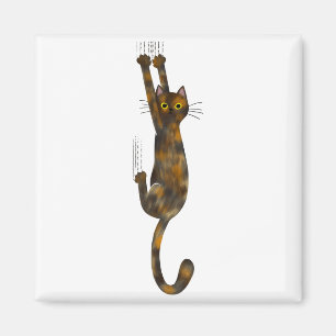 Íman Gato de Casca de Tartaruga Pendurado no Gato Torti