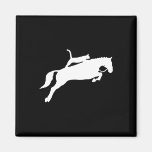 Íman Gato De Cavalo A Andar De Cavalo T Camisa Engraçad