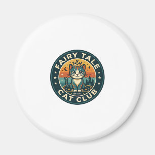Íman Gato de Conto de Fadas Design de Gatinho Fofo - Ga