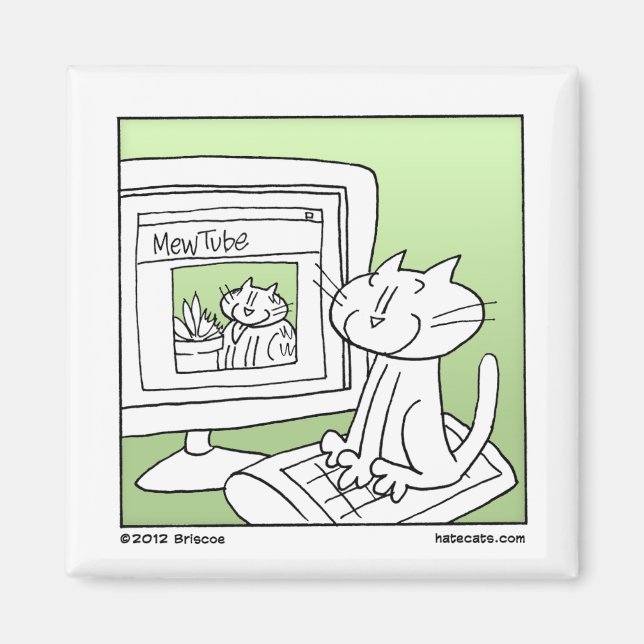 Íman Gato de Internet (Frente)