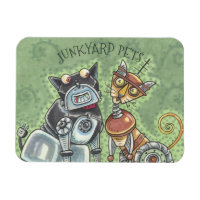 Gato De Junkyard E MAGNET Robots De Cães *Personal