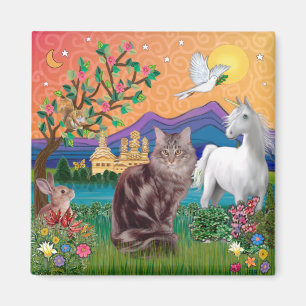 Íman Gato de Maine Coon - Terra da Fantasia