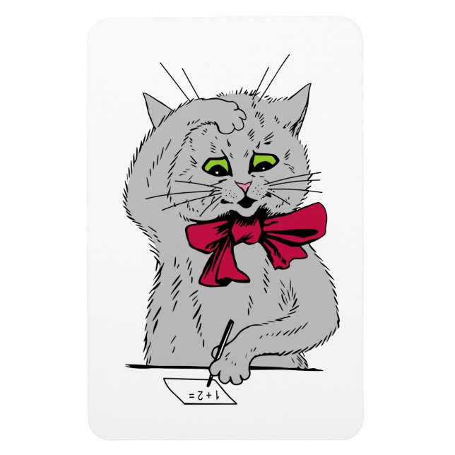 Íman Gato de Matemática da Esquerda (Vertical)