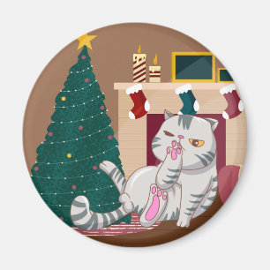 Íman Gato de Natal