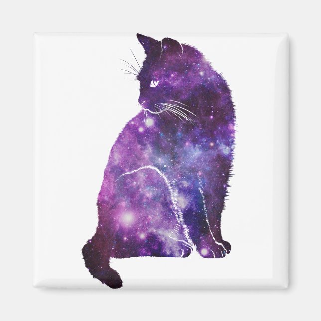 Íman Gato de Nebulosa do Espaço Puro (Frente)