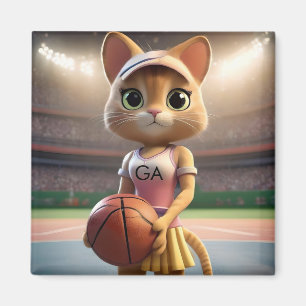 Íman Gato de Netball feminino