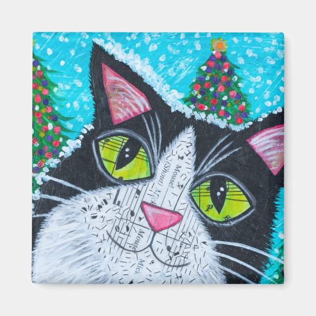 Íman Gato de Neve (Frente)